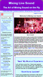 Mobile Screenshot of mixinglivesound.com